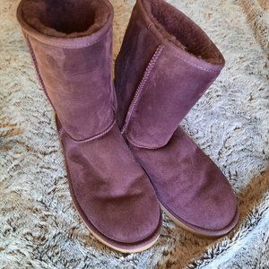 Purple Classic Short UGG boots, size 9, worn twice